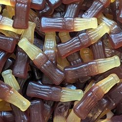 Bouteilles de cola LISSES (100g) Halal