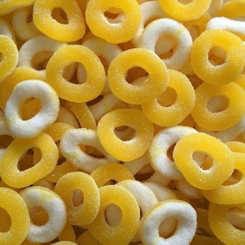 Anneaux sucrés goût Banane (100g) Halal