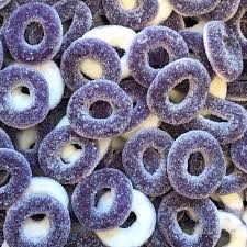 Anneaux sucrés goût Passion (100g) Halal
